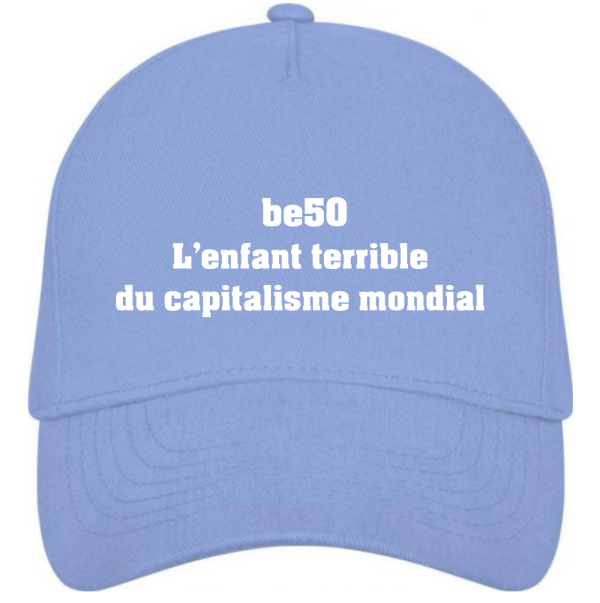 Casquette bleue - be50 L'enfant terrible du capitalisme mondial