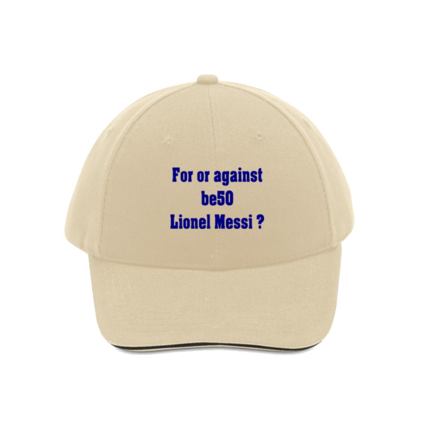 Série limitée - Casquette en coton Lionel Messi